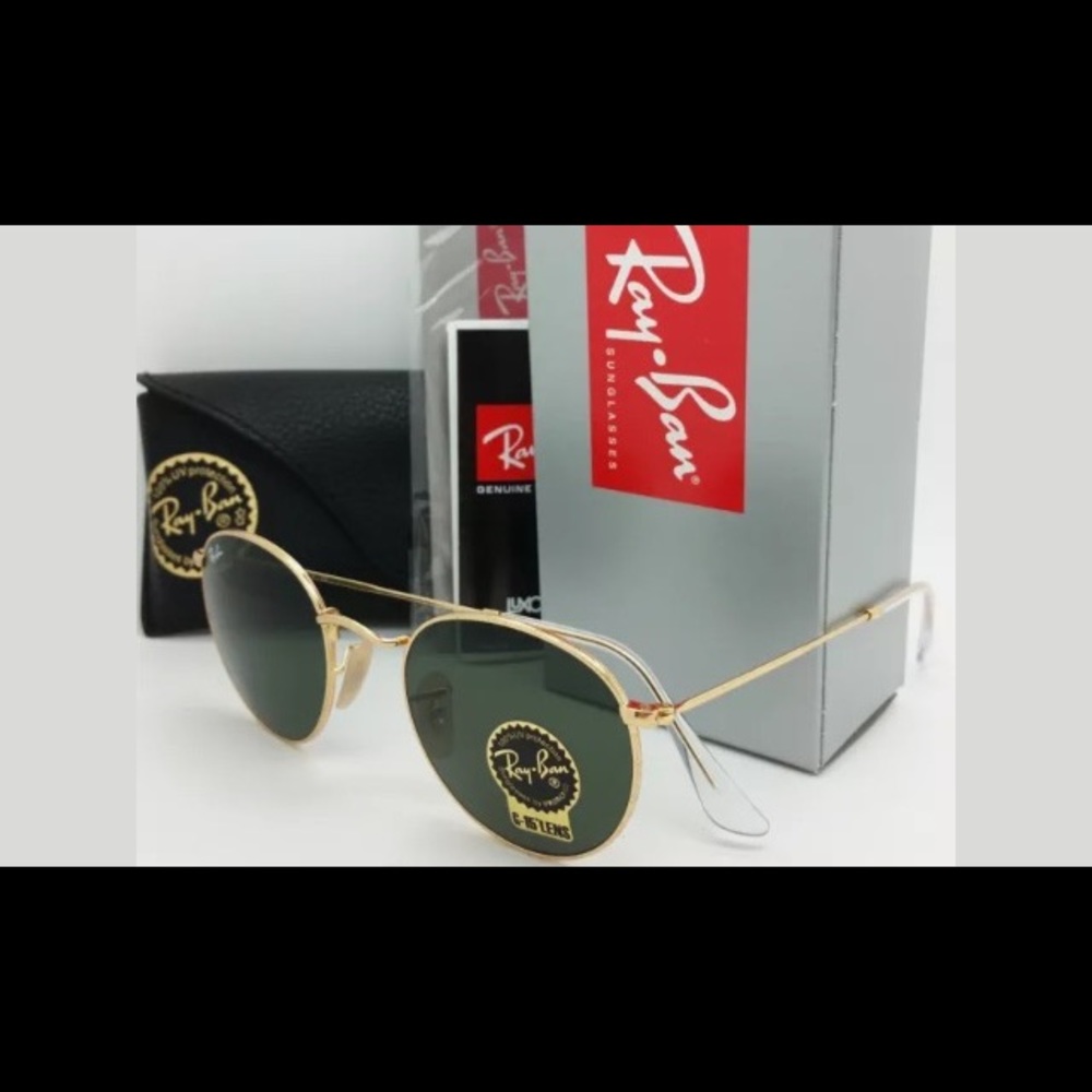Ray ban  3447 , 50 mm dark green round lens